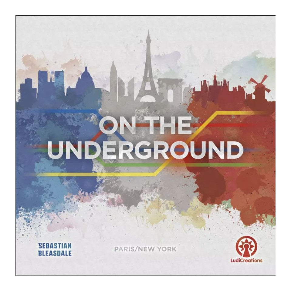 On the Underground: Paris / New York Board Game LudiCreations