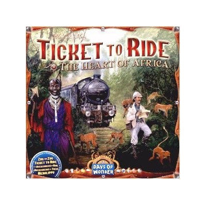Ticket to Ride Map Collection: Volume 3 - The Heart of Africa Board Game Days of Wonders