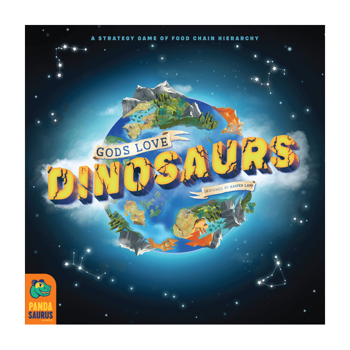 Gods love Dinosaurs Board Game Pandasaurus Games