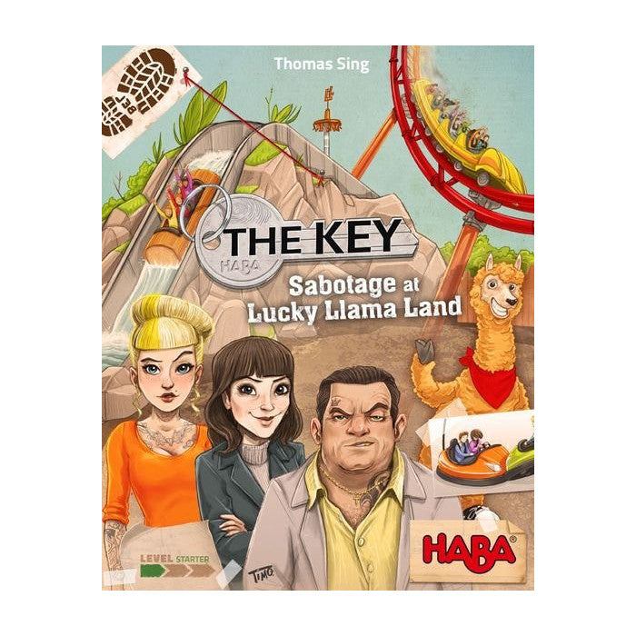 The Key - Sabotage at Lucky Llama Land Board Game HABA