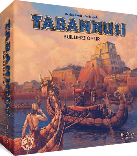 Tabannusi: Builders of Ur Board Game Board&DIce