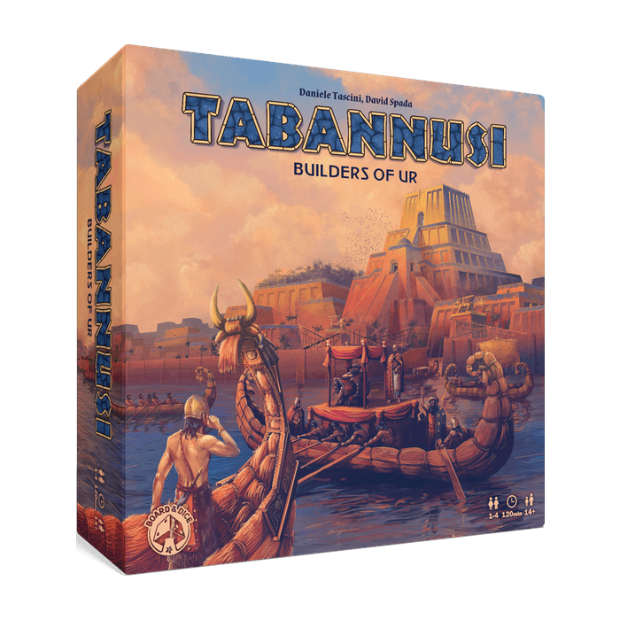 Tabannusi: Builders of Ur Board Game Board&DIce