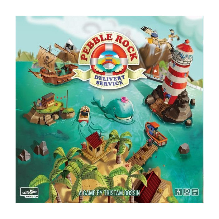 Pebble Rock Delivery Service Board Game Meeples Corner