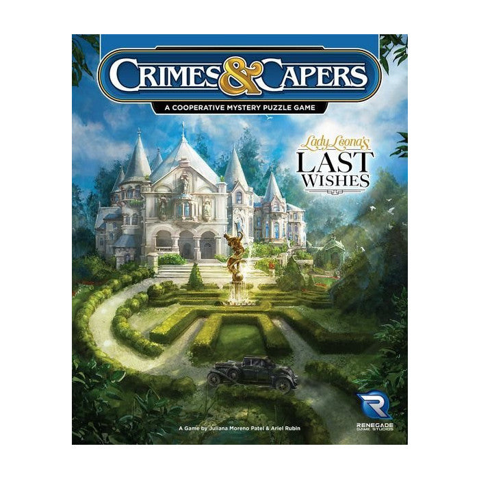 Crimes & Capers: Lady Leona's Last Wishes Board Game Renegade Game Studios