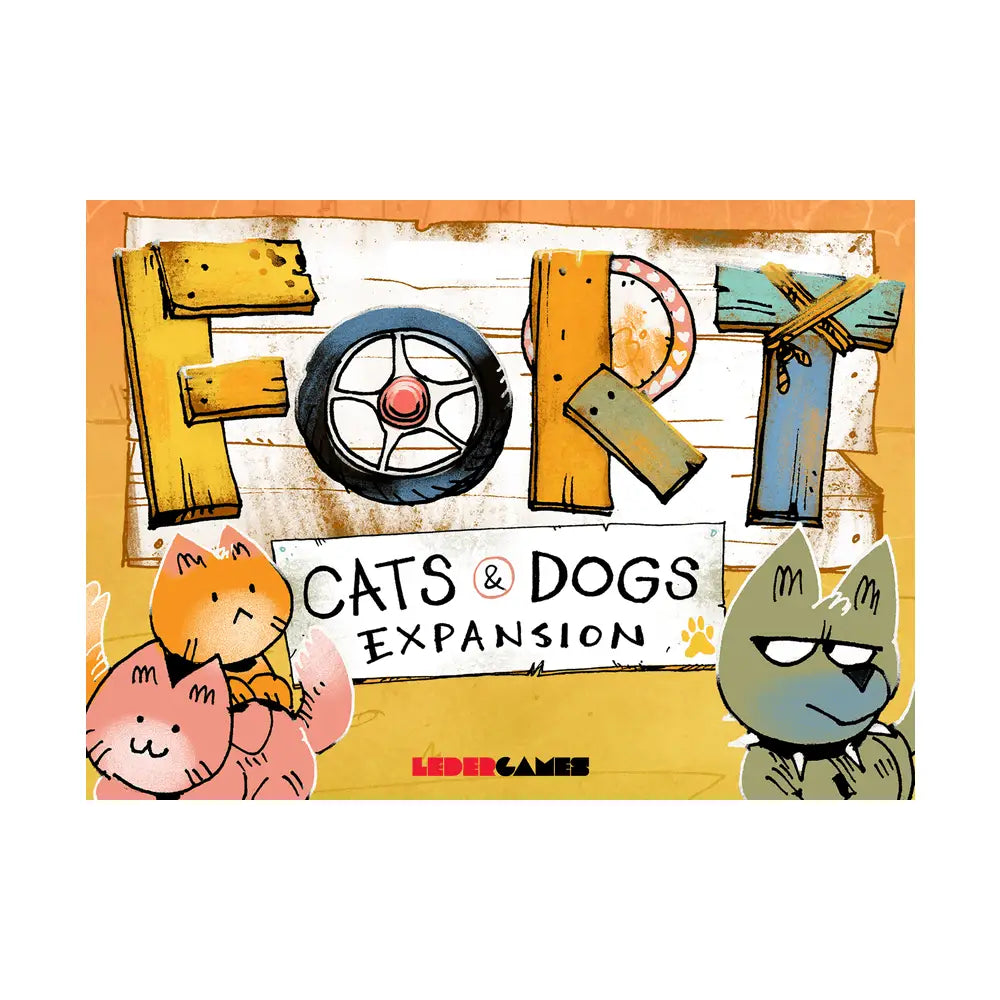 Fort: Cats & Dogs Expansion Card Game Leder Games