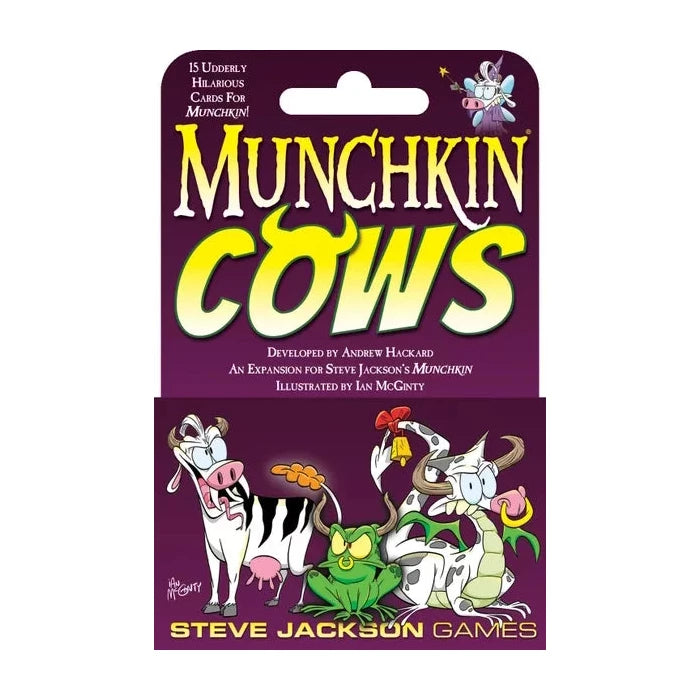 Munchkin Cows Card Game Steve Jackson Games
