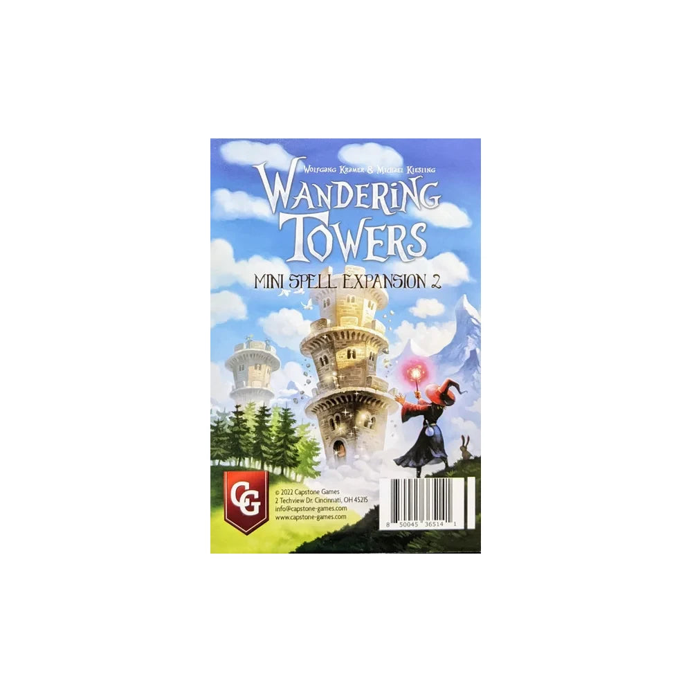 Wandering Towers Board Game: Mini-Spell Expansion 2 Board Game Capstone Games