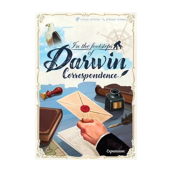 In the Footsteps of Darwin: Correspondence Expansion Board Game Sorry We Are French