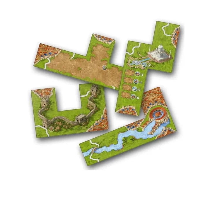 Carcassonne 3.0 The Wonders of Humanity III (Mini Expansion) Board Game Hans im Glück