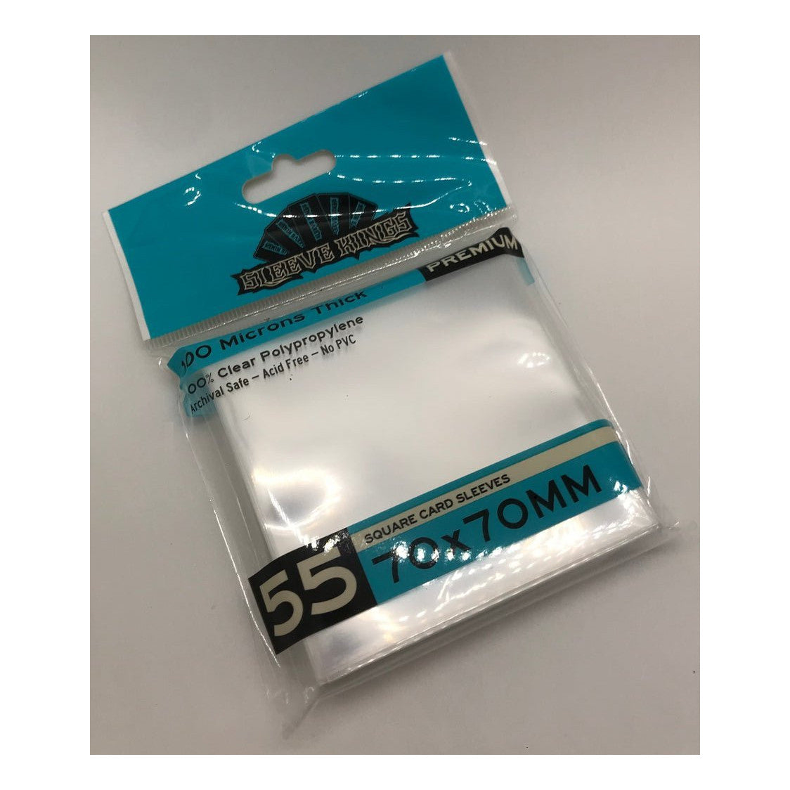Sleeve Kings Premium Square Card Sleeves (55 Sleeves) Sleeve Kings