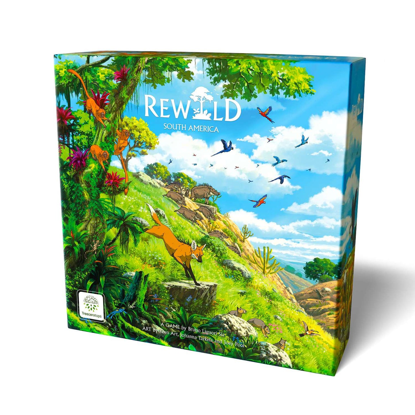 Rewild: South America Board Game Treecer