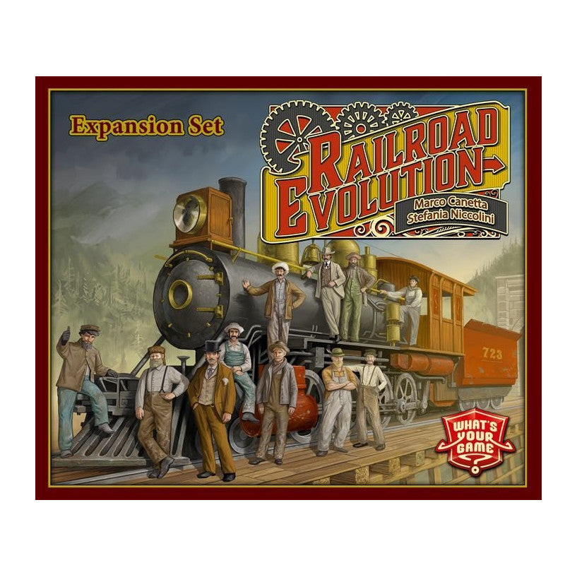 Railroad Revolution: Railroad Evolution Board Game What's Your Game?