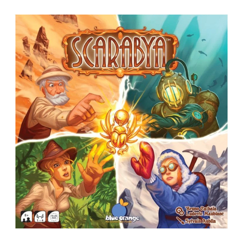Scarabya Board Game Blue Orange Games