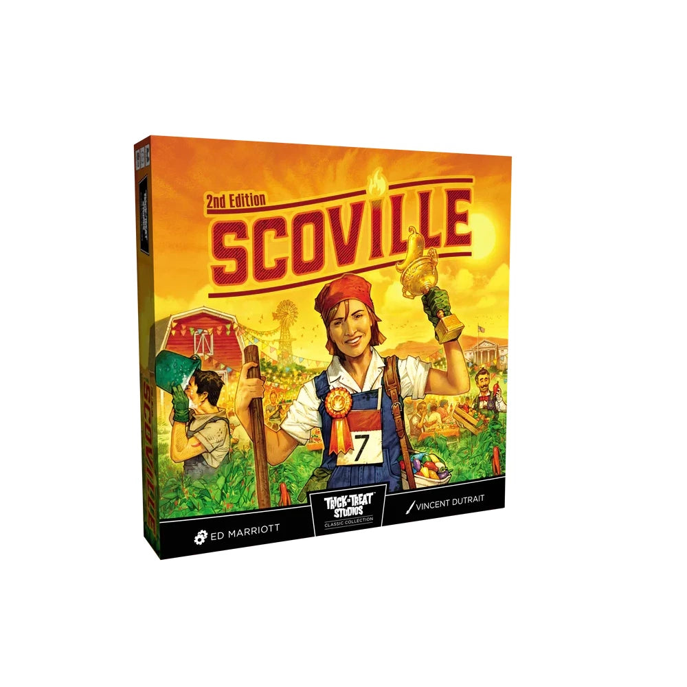 Scoville Second Edition Board Game Trick or treat games