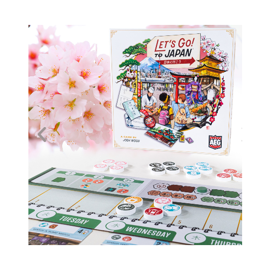 Let's Go to Japan Board Game Alderac Entertainment Group