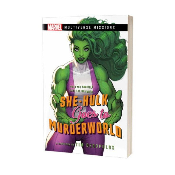 She-Hulk goes to Murderworld (Marvel Gamebook) Aconyte
