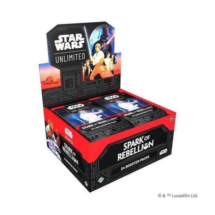 Star Wars: Unlimited – Spark of Rebellion Booster Display Card Game Fantasy Flight Games