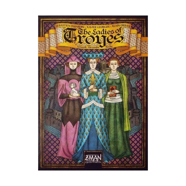 The Ladies Of Troyes Board Game Pearl Games