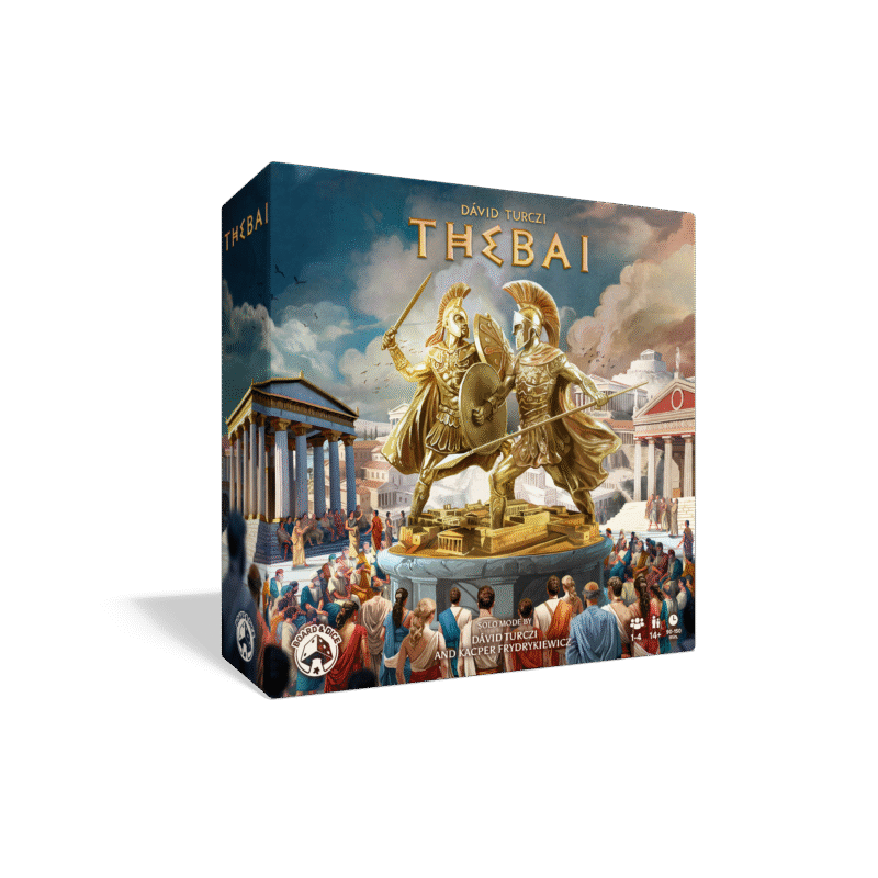 Thebai Board Game Board and Dice