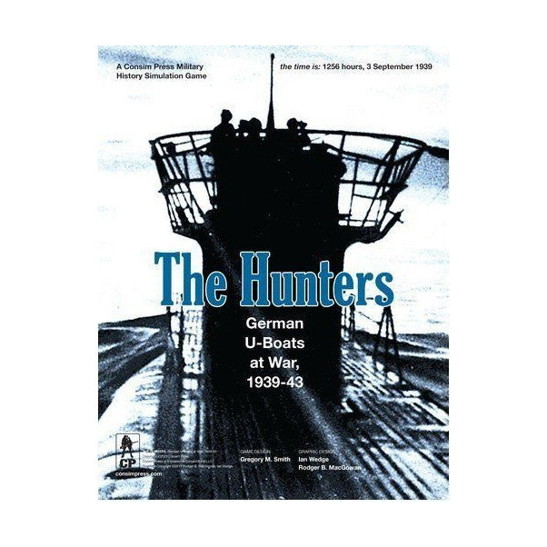The Hunters: German U-Boats at War 1939-43 GMT Games