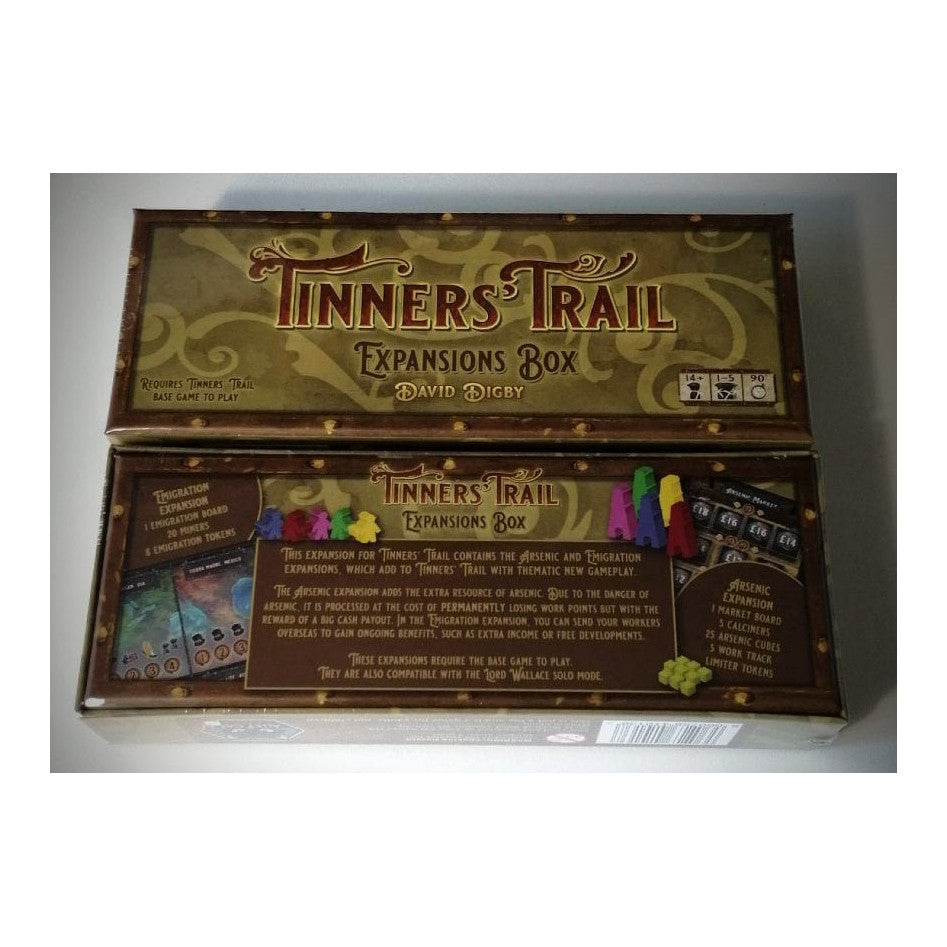 Tinners' Trail: Expansions Box (2021 Edition) Board Game Alley Cat Games