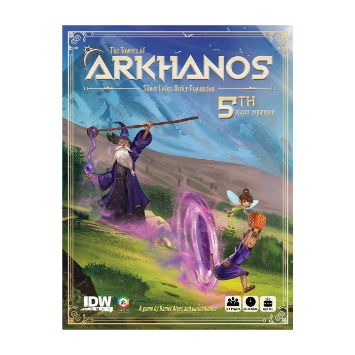 The Towers of Arkhanos: The Silver Lotus Order Board Game IDW
