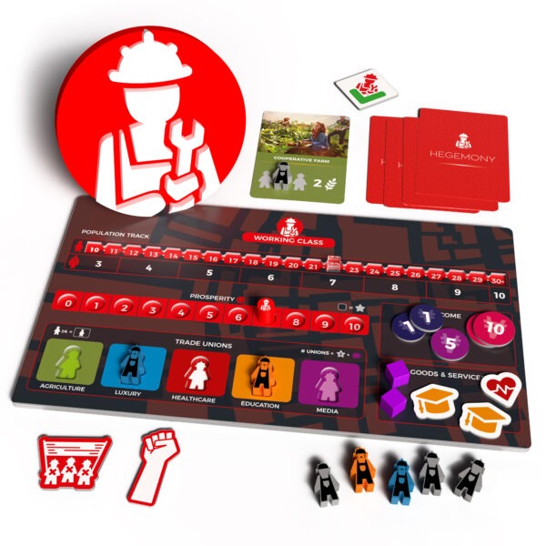 Hegemony: Lead Your Class to Victory Board Game Hegemonic Project Games