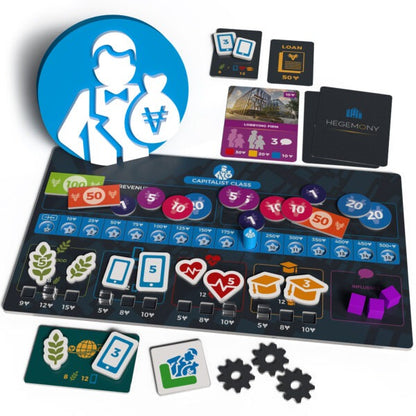 Hegemony: Lead Your Class to Victory Board Game Hegemonic Project Games