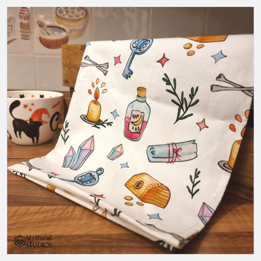 Home Brewer Tea Towel Gifts Mythical Studios