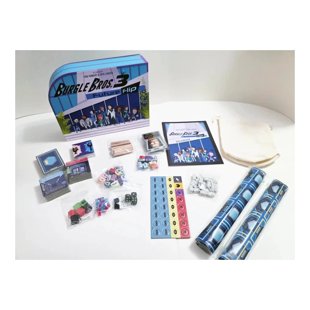 Burgle Bros Board Game: 3 Future Flip Board Game Fowers Games