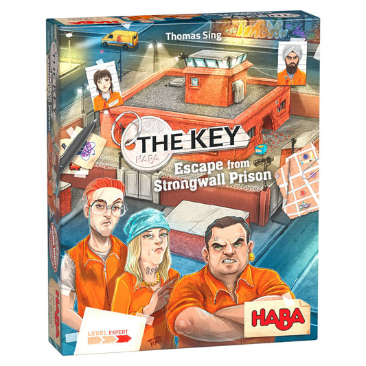 The Key: Escape from Strongwall Prison Kids Board Game HABA