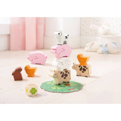 HABA My Very First Games - Animal upon Animal Kids Board Game HABA