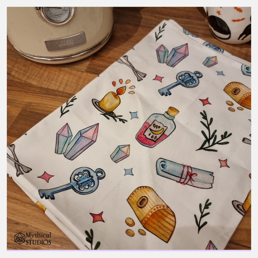 Home Brewer Tea Towel Gifts Mythical Studios