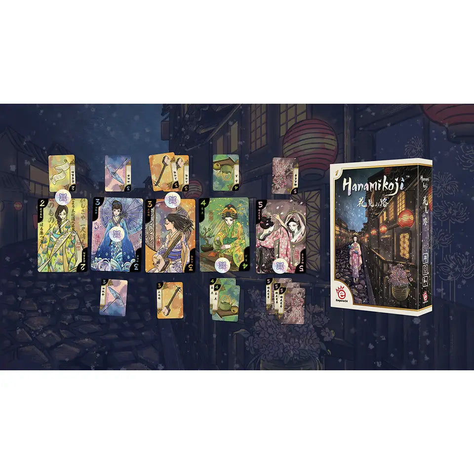Hanamikoji Card Game EmperorS4 Games
