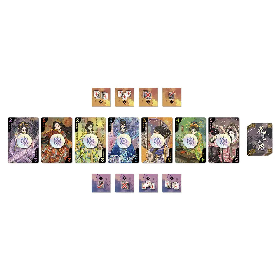 Hanamikoji Card Game EmperorS4 Games