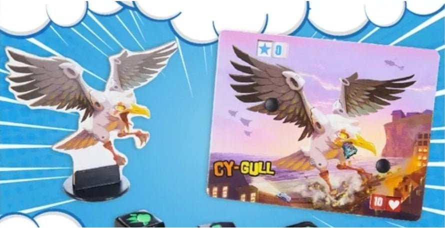 King of Tokyo/King of New York: Cy-Gull Promo Board Game Iello