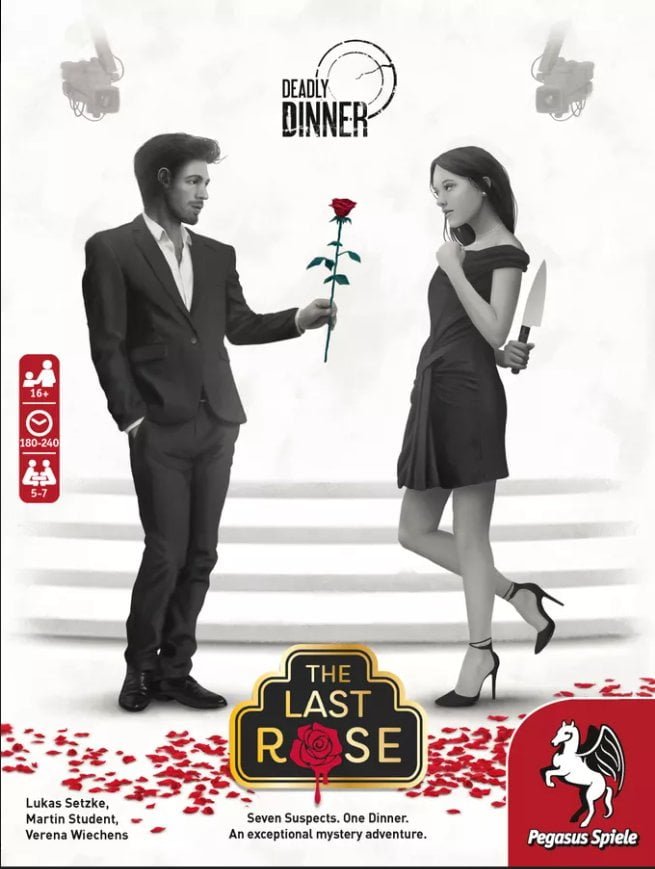 Deadly Dinner: The Last Rose Board Game Pegasus Spiele