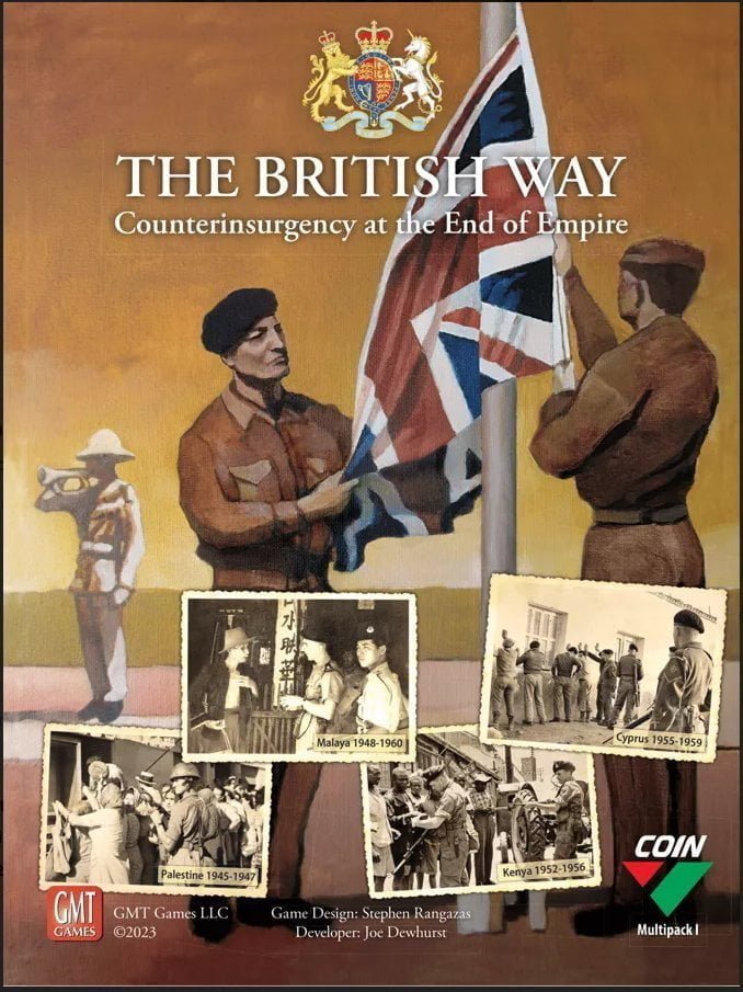 The British Way: Counterinsurgency at the End of Empire Board Game GMT Games