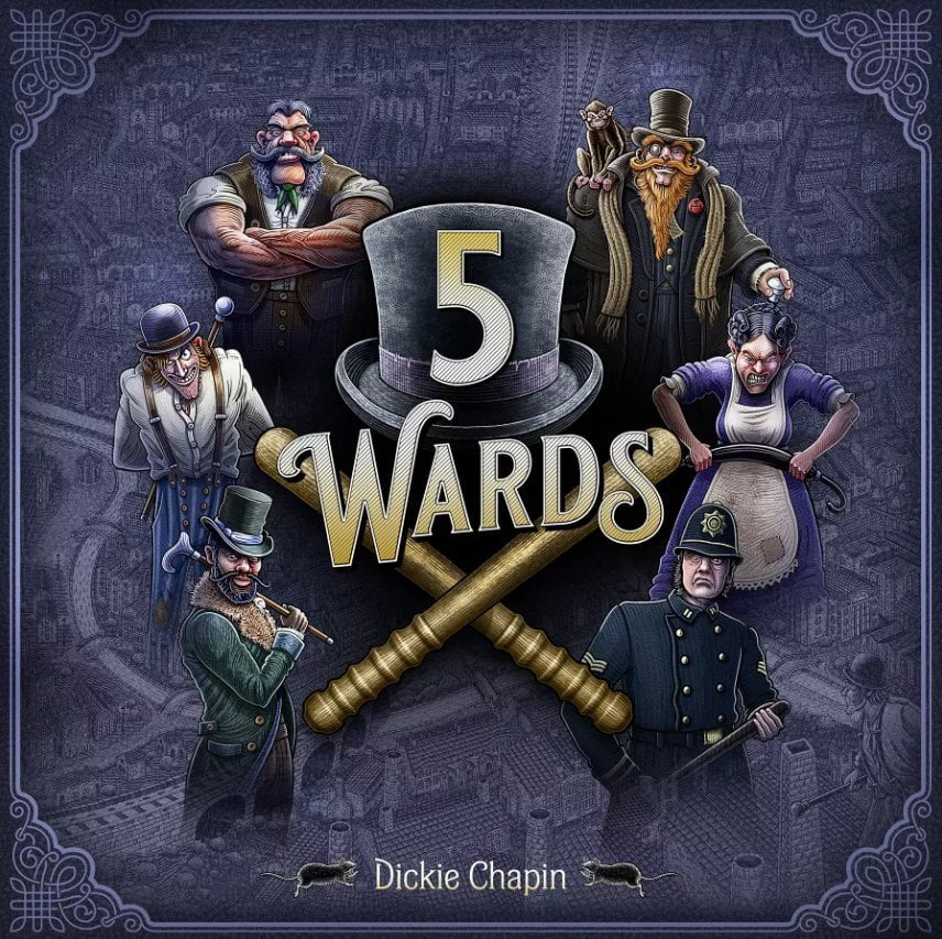 5 Wards Board Game Frown Clowns