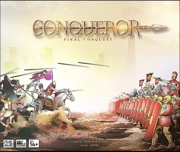 Conqueror: Final Conquest Board Game Cation Arts