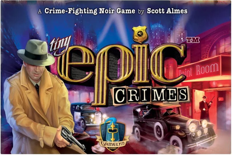 Tiny Epic Crimes Board Game Gamelyn Games