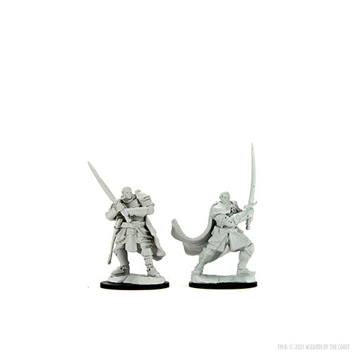 D&D Nolzurs Marvelous Miniatures: Half-Orc Paladin Male - Wave 15 Miniatures WizKids