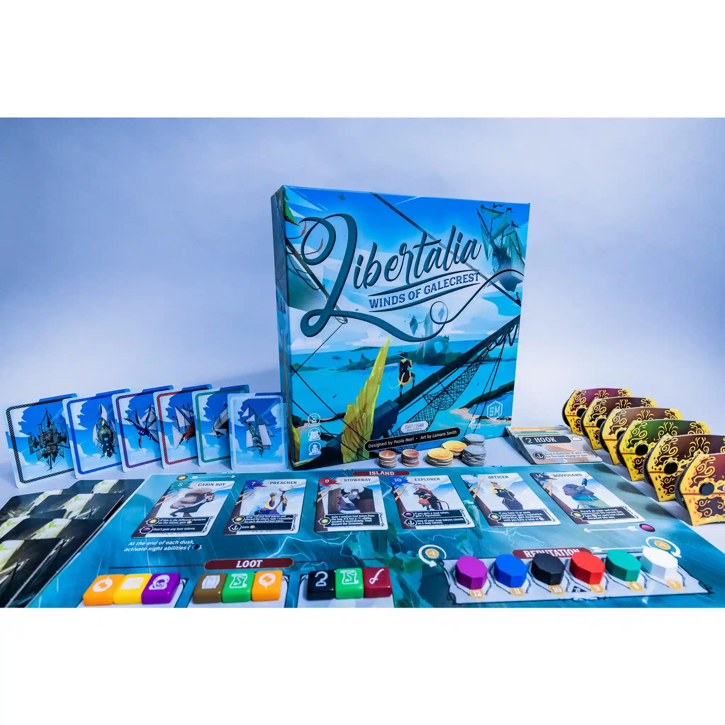 Libertalia: Winds Of Galecrest Board Game Stonemaier Games