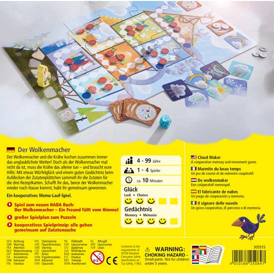 HABA Cloud Maker - Board Game Kids Board Game HABA