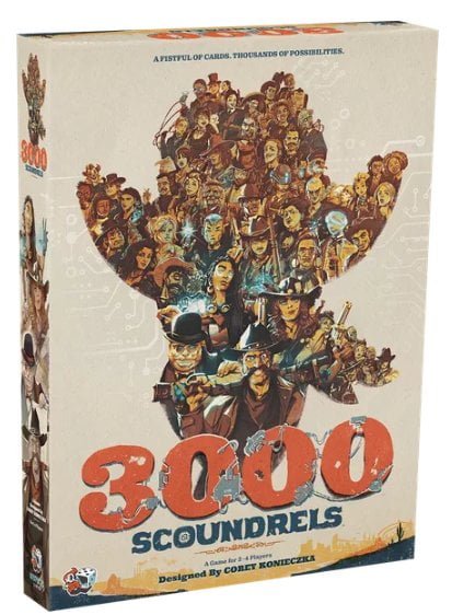 3000 Scoundrels Board Game Unexpected Games