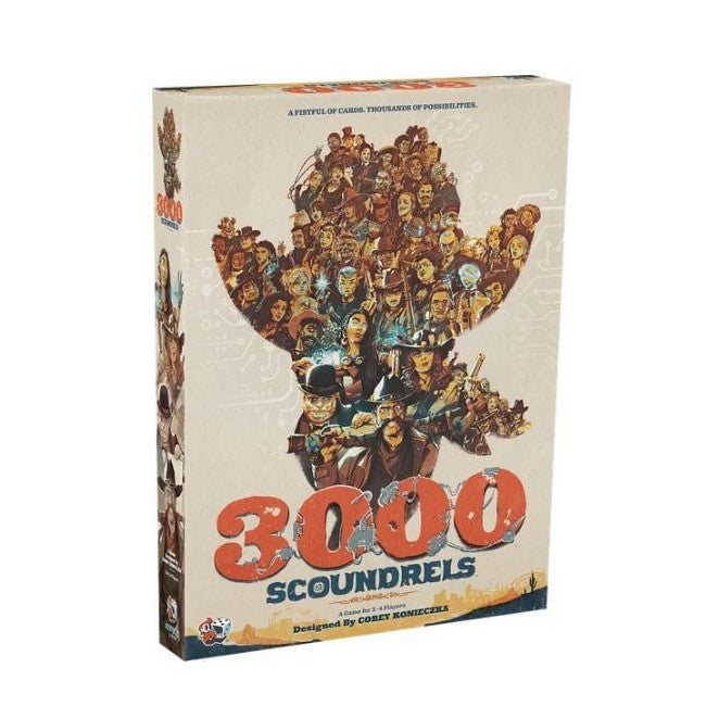 3000 Scoundrels Board Game Unexpected Games