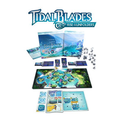 Tidal Blades 2 Board Game: Rise Of The Unfolders Board Game Druid City Games