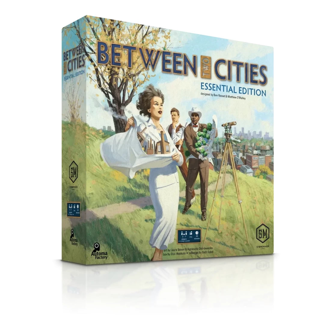 Between Two Cities: Essential Edition Board Game Stonemaier Games