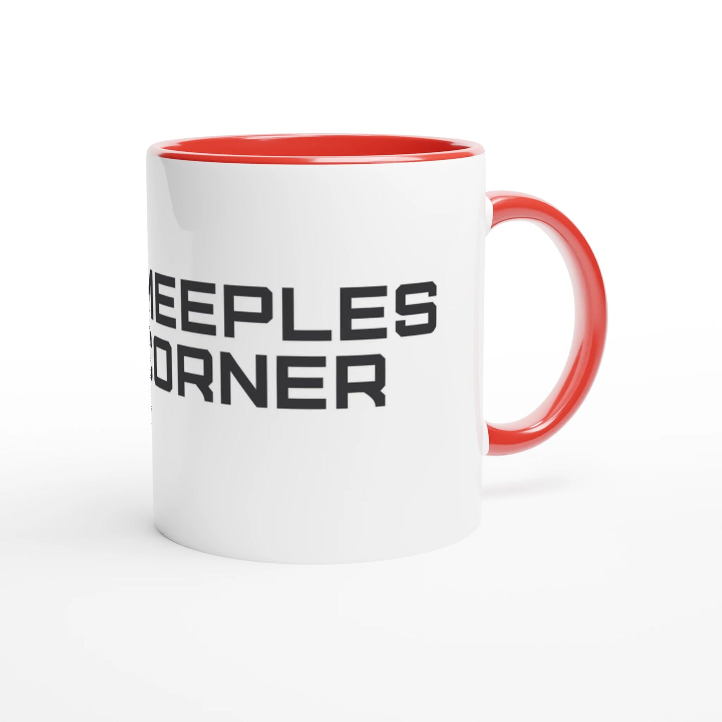 Meeples Corner Ceramic Mug Print Material Meeples Corner