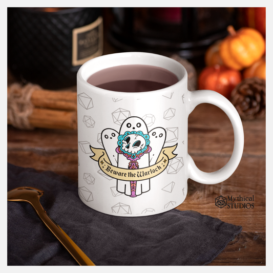Beware The Warlock Mug Gifts Mythical Studios